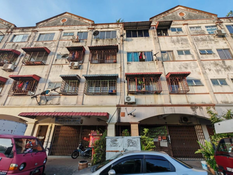 3rd floor Shop Apartment - Taman Wangsa (Taman Sentosa) @ Klang - near NSK - Ready 15/2