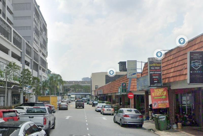 1 Storey SHOP LOT Kepong Baru, Actual, Facing Road, PREMIER LOCATION