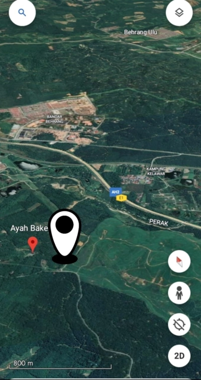 SUNGAI SERIGALA ULU BERNAM 44 NOS TANAH LOT