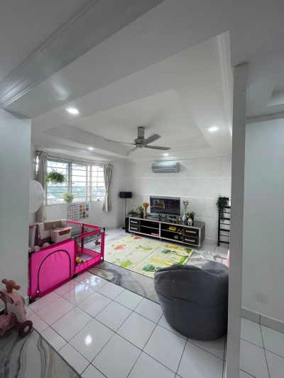 AMAN DUA APARTMENT KEPONG, Actual, Freehold, FULLY RENO, Low Deposit