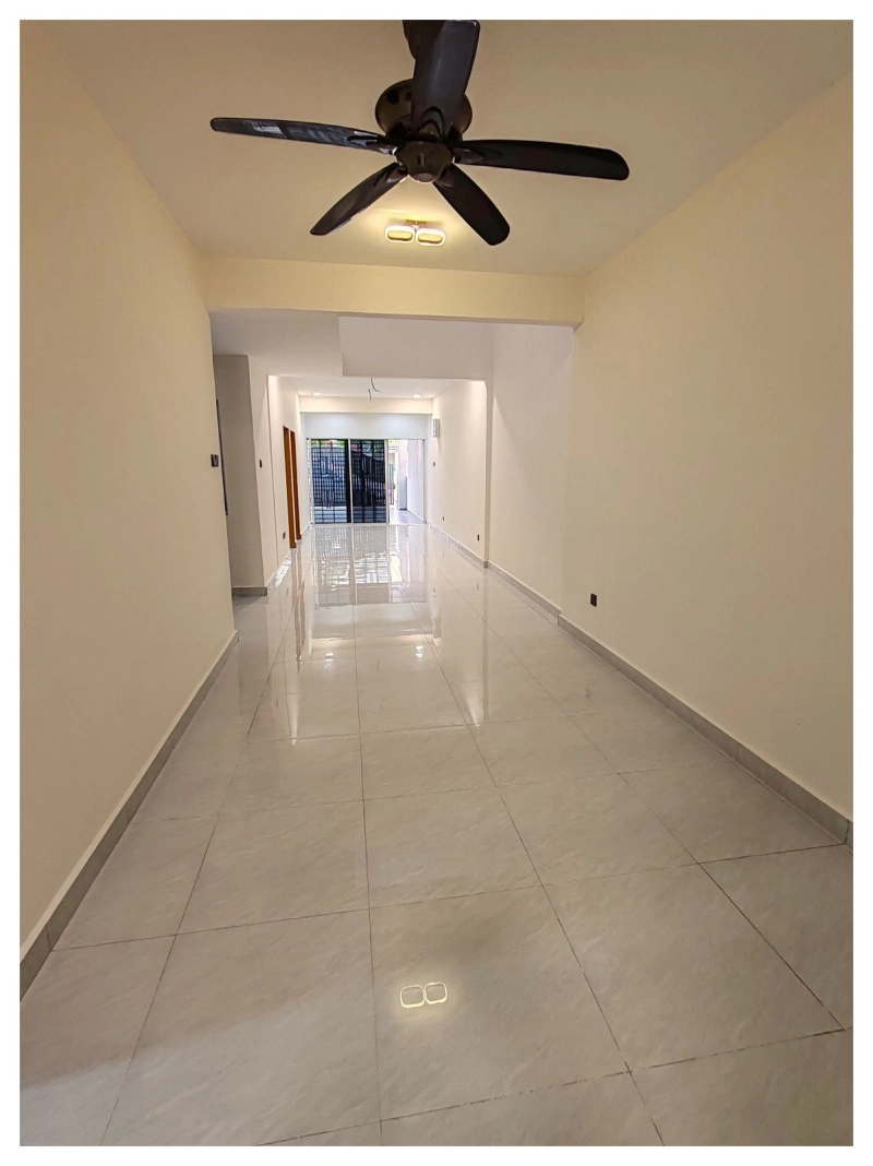 1 STOREY OUG TAMAN UNITED KL, Actual, Freehold, FULLY EXTENDED & RENO, Low Deposit