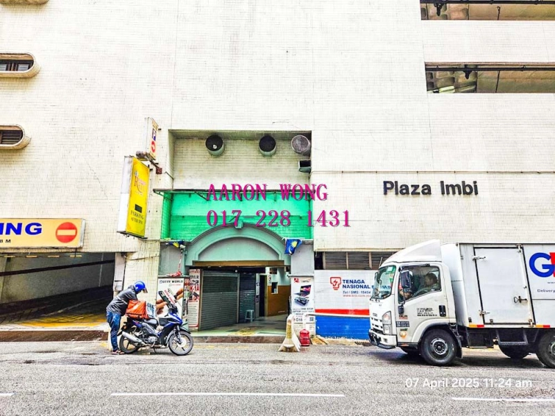 [Suitable for Office/Storeroom] Imbi Plaza, Bukit Bintang, Kuala Lumpur