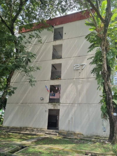 Pangsapuri Setapak Jaya 1B @ Taman Setapak Jaya, KL-Blok 27 3rd floor-Good for investment