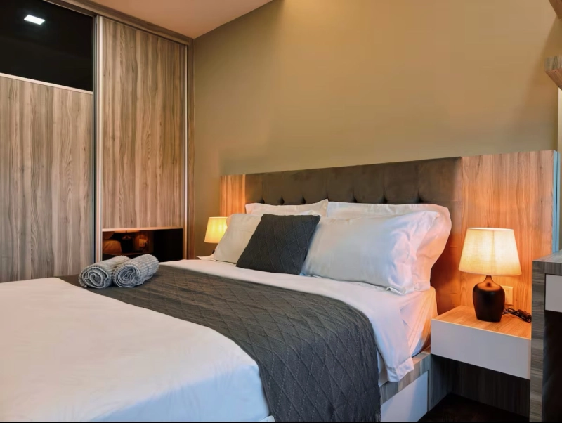 AraTre' Residences, Ara Damansara fully finished condo apartments unit with private bathrooms