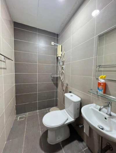 Master bedroom with private bathroom