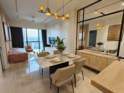 TRX Residences @ TRX, Tun Razak Exchange, KL-7 mins to TRX mall, level 56, Brand new unit, Open for Reservation Now