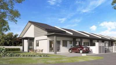 Rumah Teres Satu Tingkat Mampu Milik, Kakitangan Kerajaan LPPSA dekat Proton City Perak