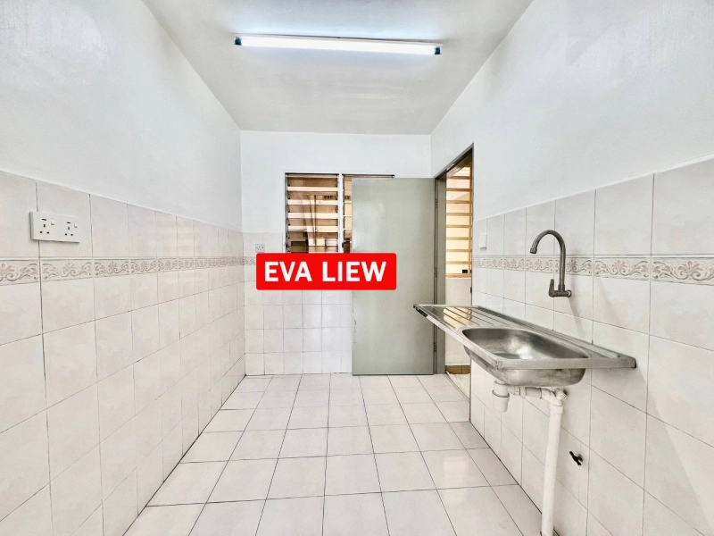 Taman Kristal Tanjung Tokong Block D Bare unit High Floor