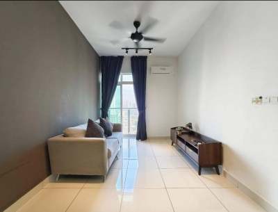 Master bedroom with private bathroom