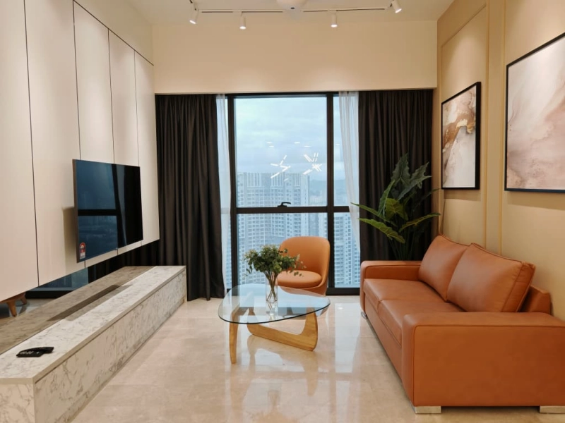 TRX Residences @ TRX, Tun Razak Exchange, KL-7 mins to TRX mall, level 57, Brand new unit, Open for Reservation Now