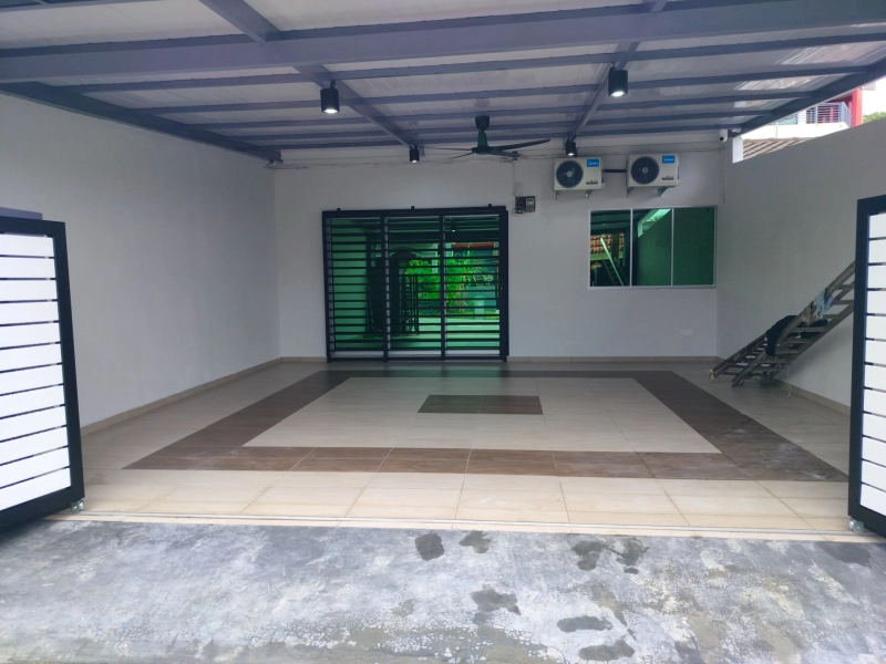 Single storey terex house 22 x 70 in Taman Marida Senawang