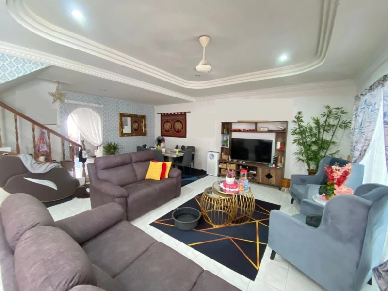 Double Storey Terrace House for Sale – Taman Silibin, Ipoh