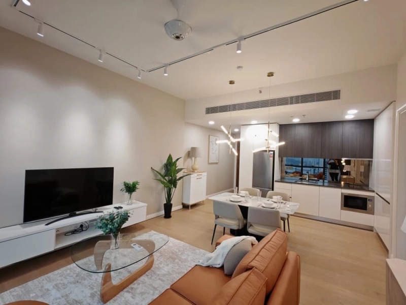 TRX Residences @ TRX, Tun Razak Exchange, KL-7 mins to TRX mall, level 57 KLCC view, Brand new unit, Open for Reservation Now