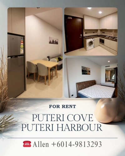 Breathtaking High-Floor Sea View Unit in Puteri Cove Residence