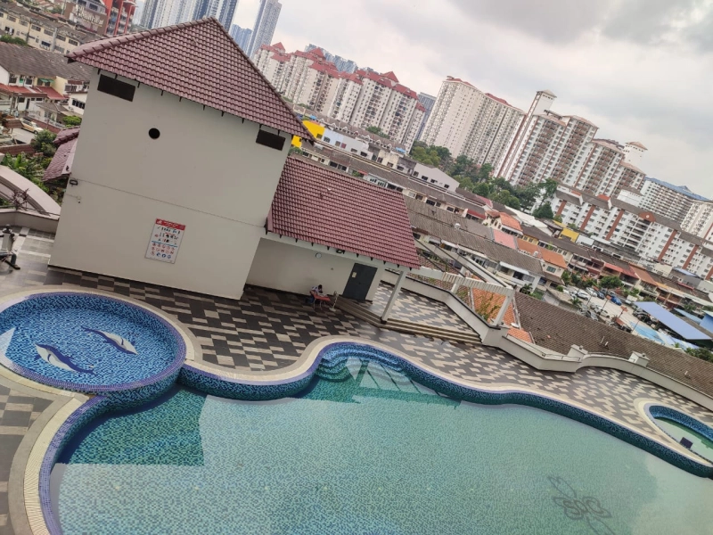 setapak ria condo with 2 parking