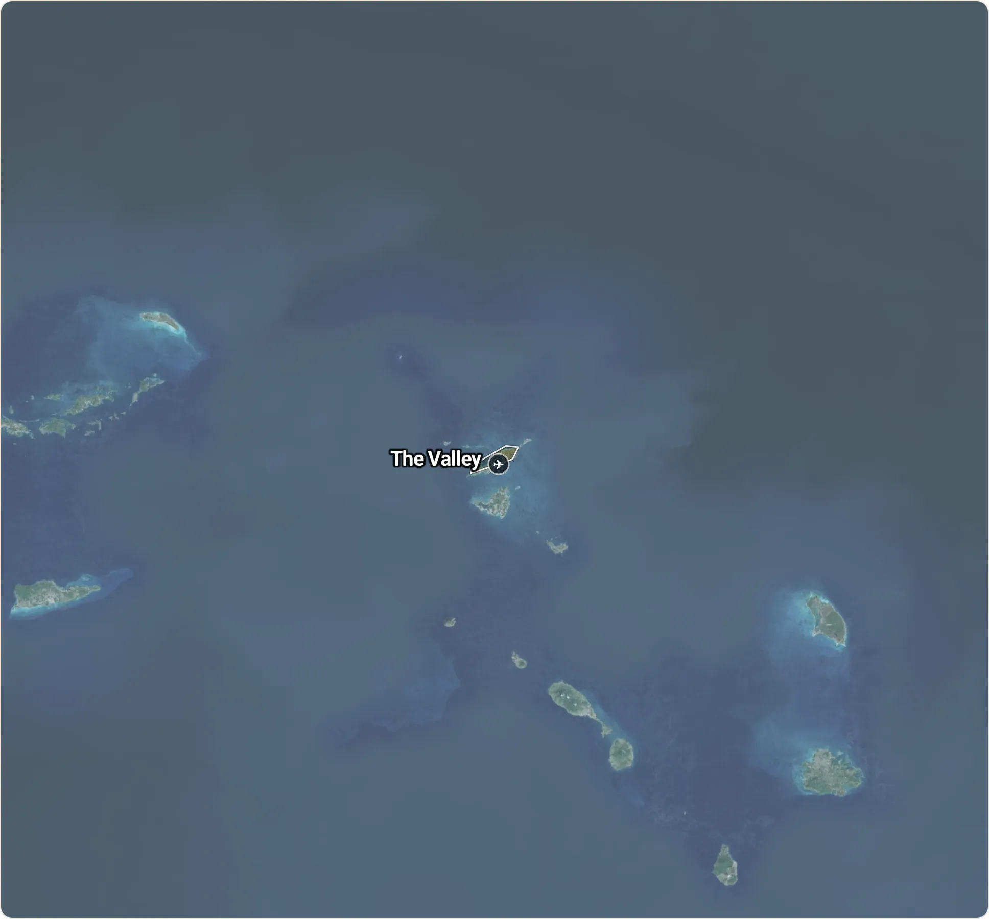 Map of Anguilla