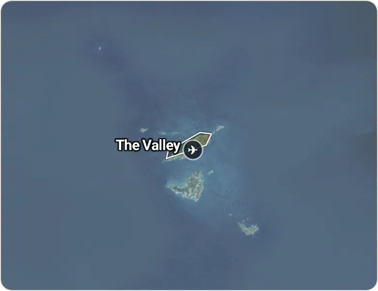 Map of Anguilla