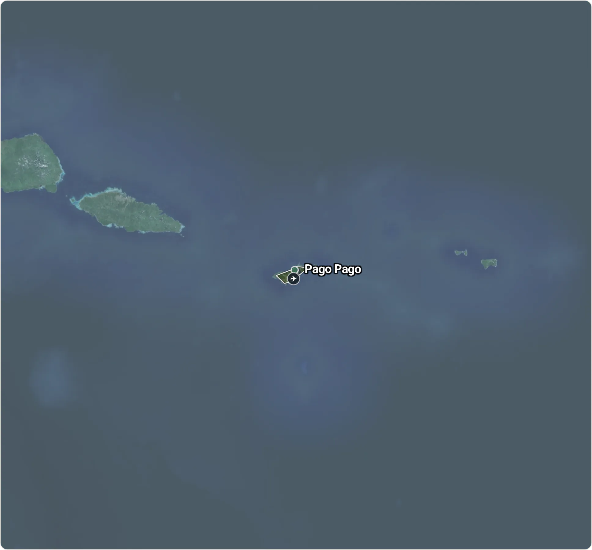 Map of American Samoa