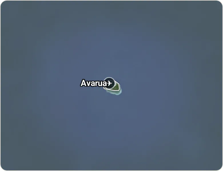 Map of Cook Islands