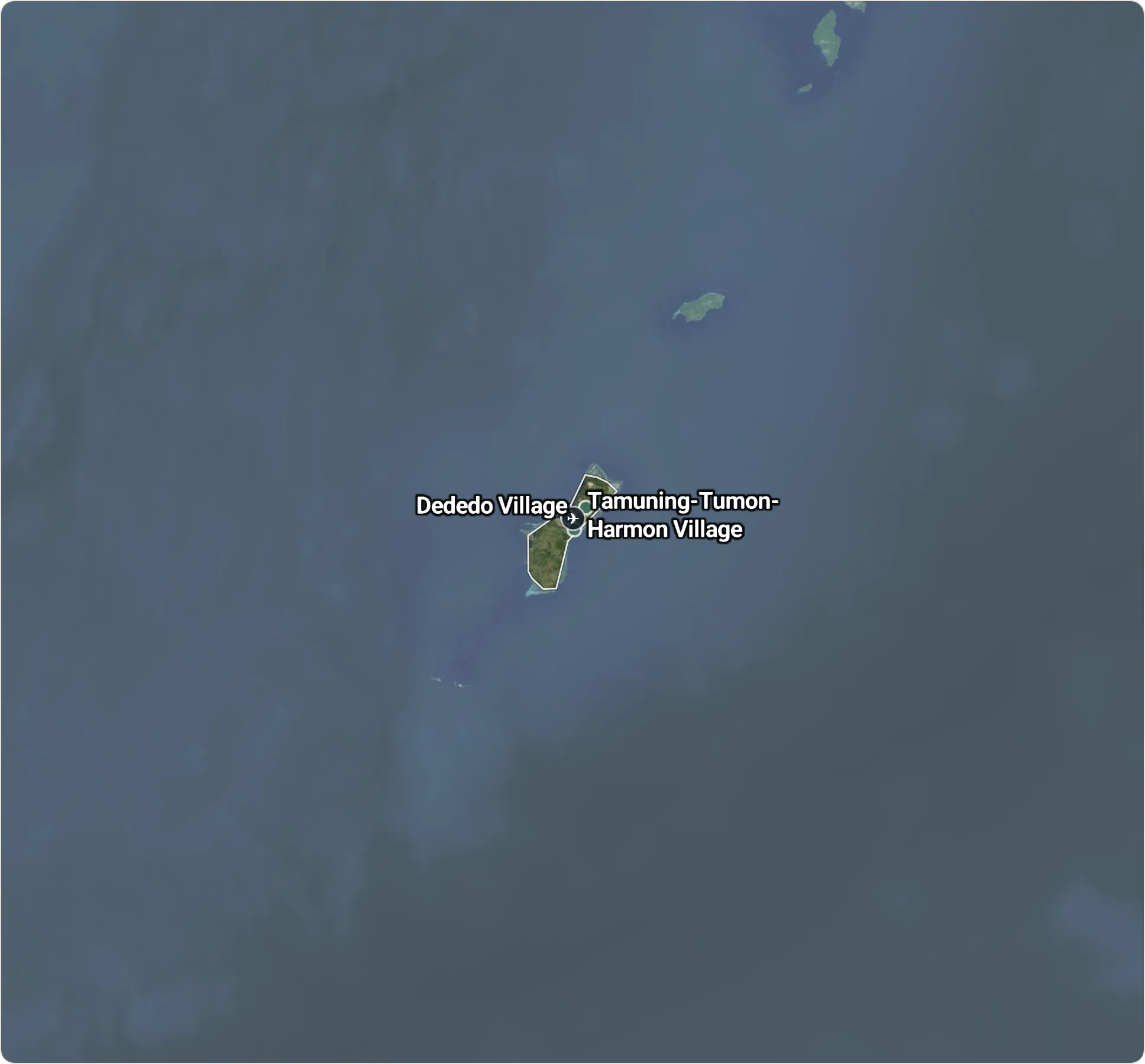 Map of Guam