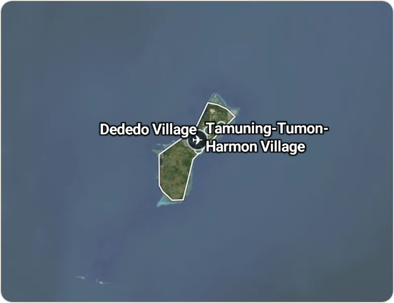 Map of Guam