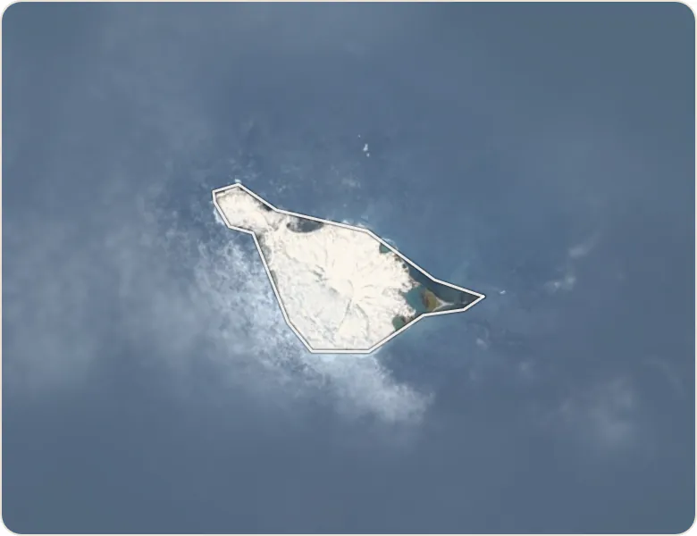 Map of Heard Island and McDonald Islands