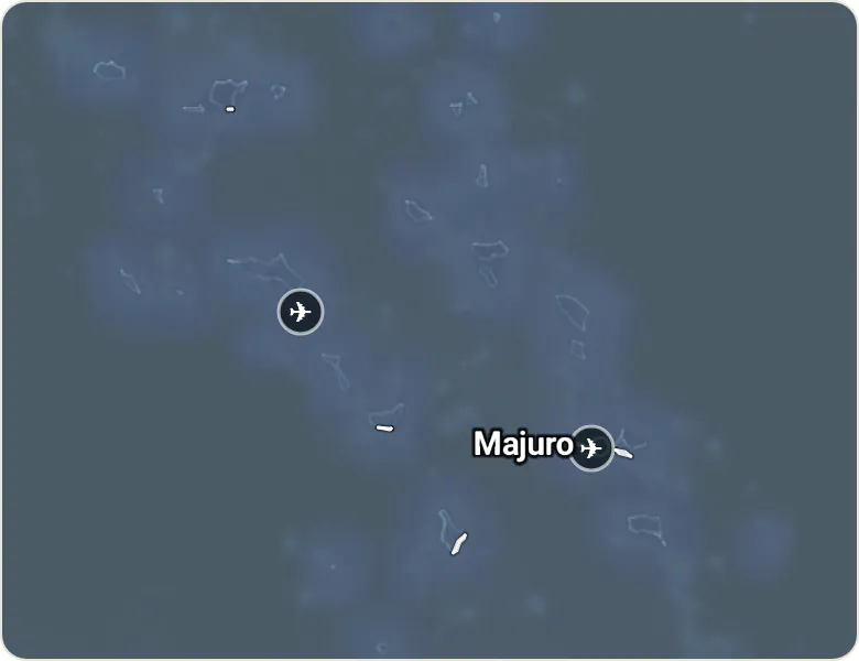 Map of Marshall Islands
