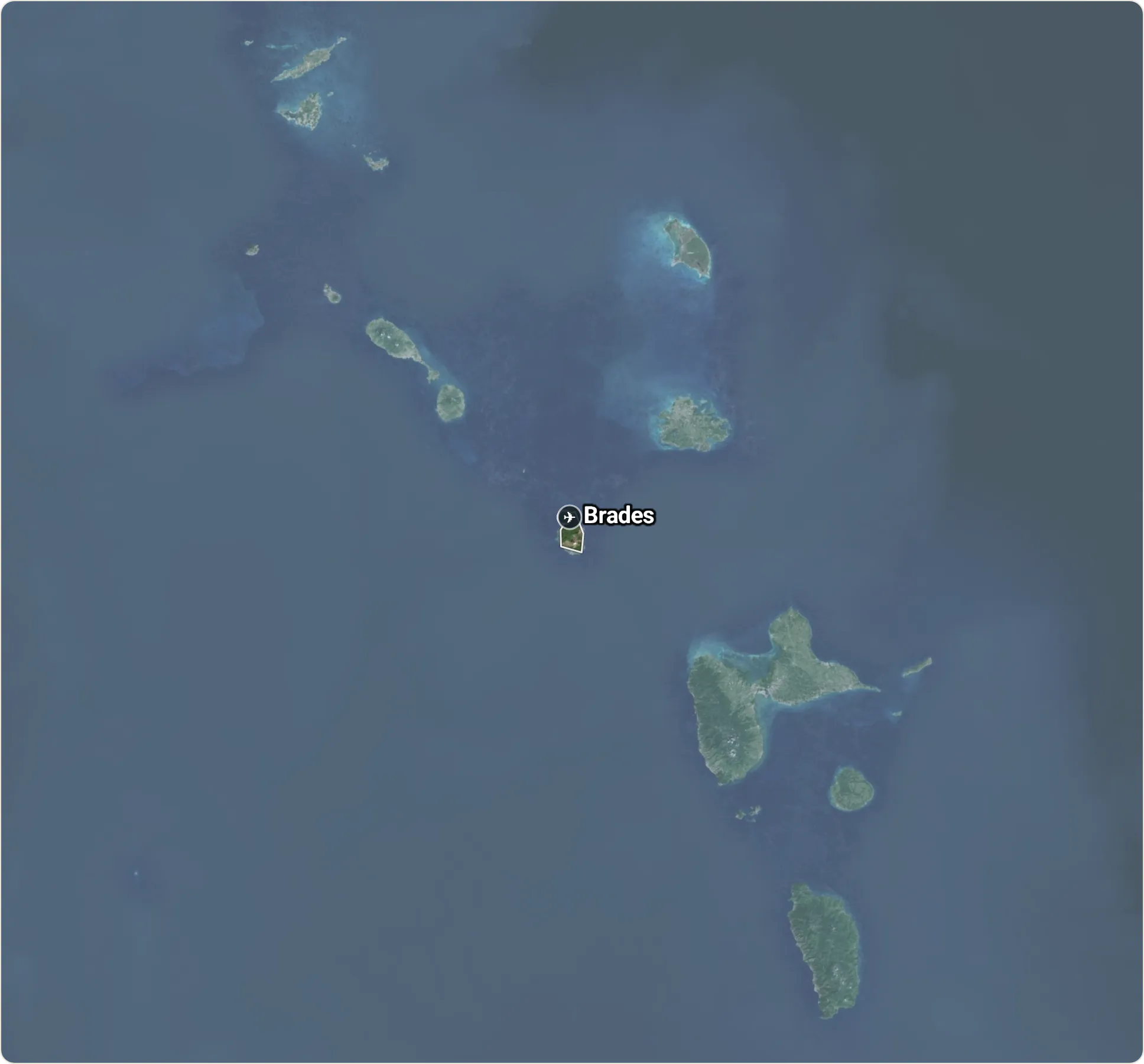 Map of Montserrat