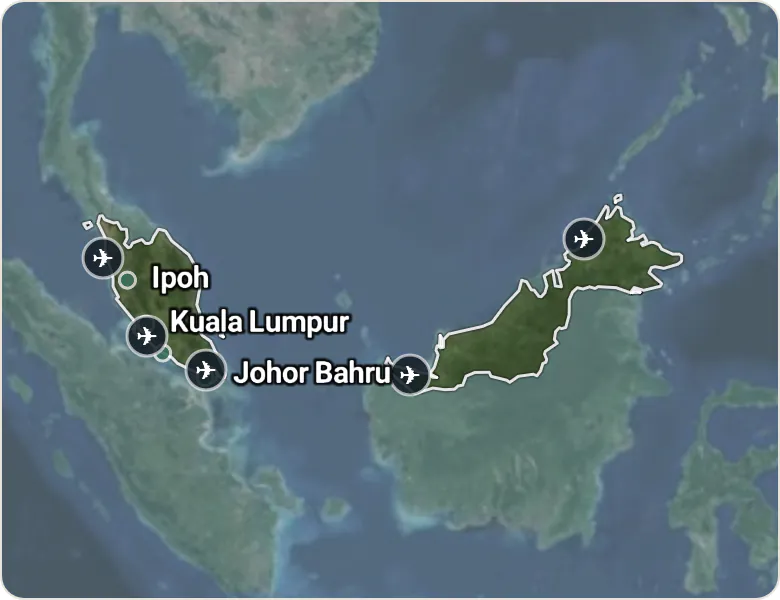 Map of Malaysia
