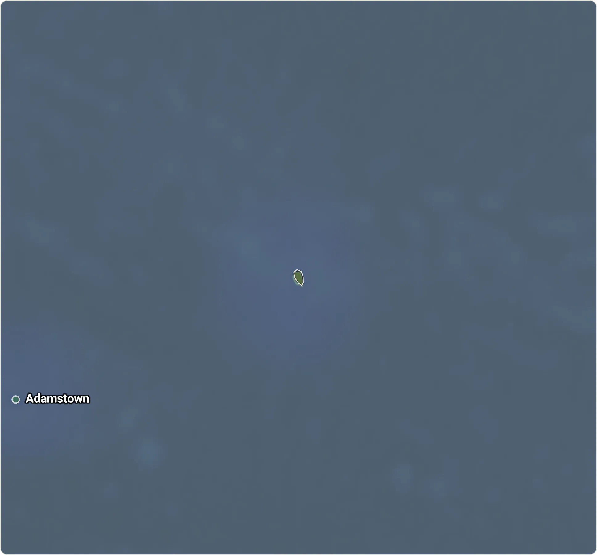 Map of Pitcairn
