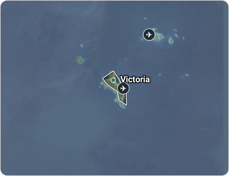 Map of Seychelles