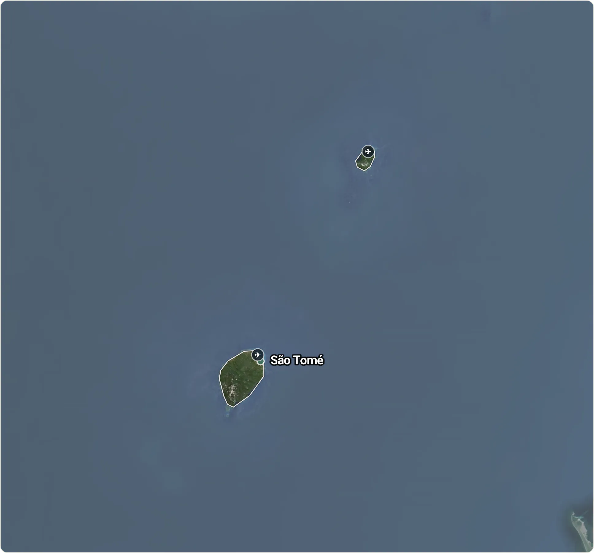Map of Sao Tome and Principe