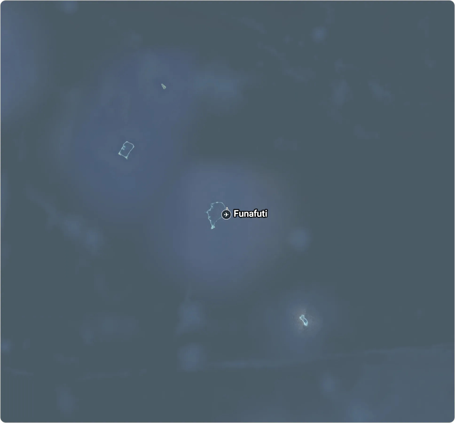 Map of Tuvalu