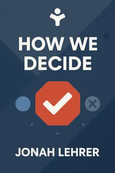 How We Decide by Jonah Lehrer