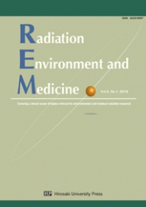 Radiation Environment and Medicine Vol.5 No.1