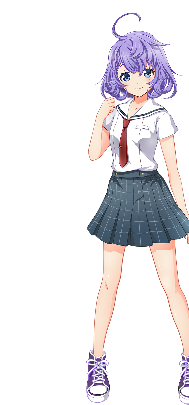 制服姿の阿佐田 あおい