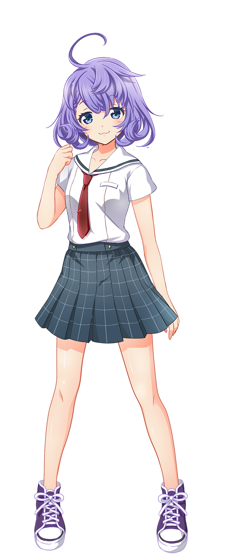 制服姿の阿佐田 あおい