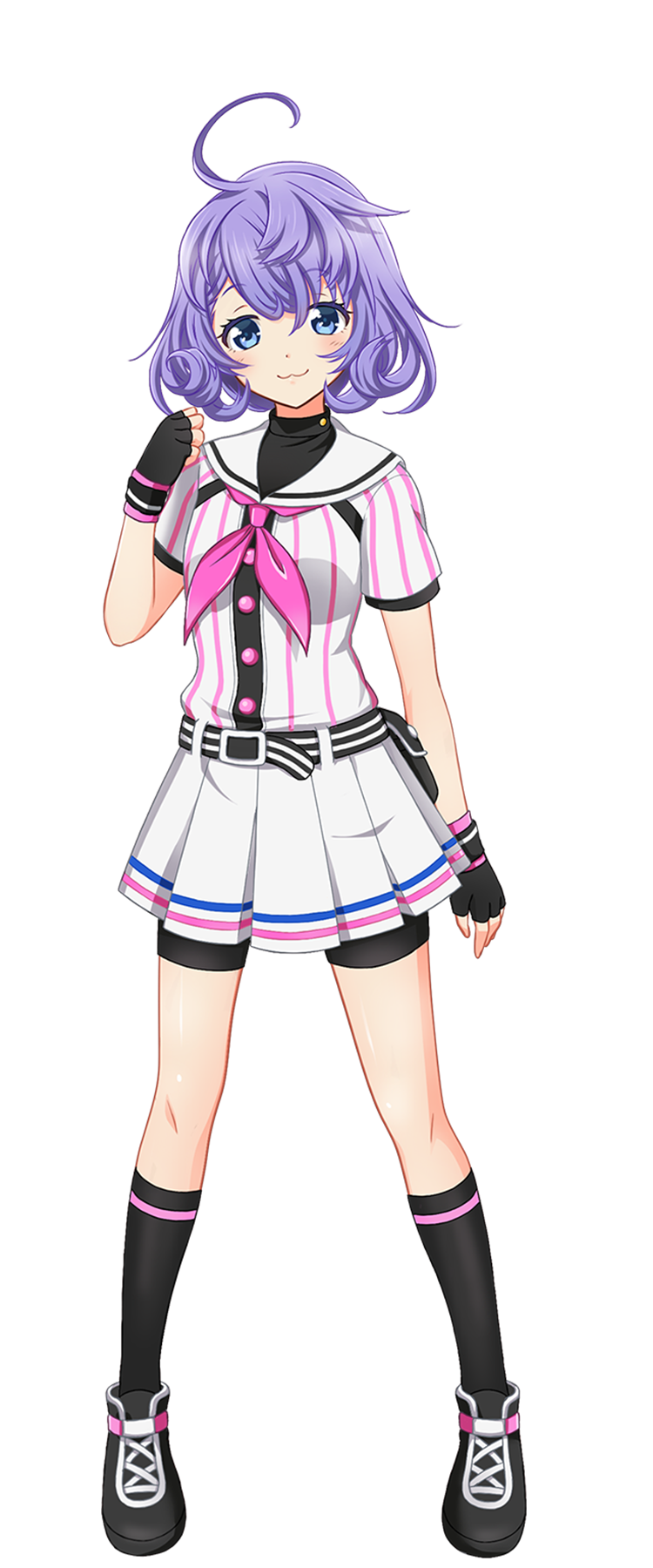 ユニフォーム姿の阿佐田 あおい
