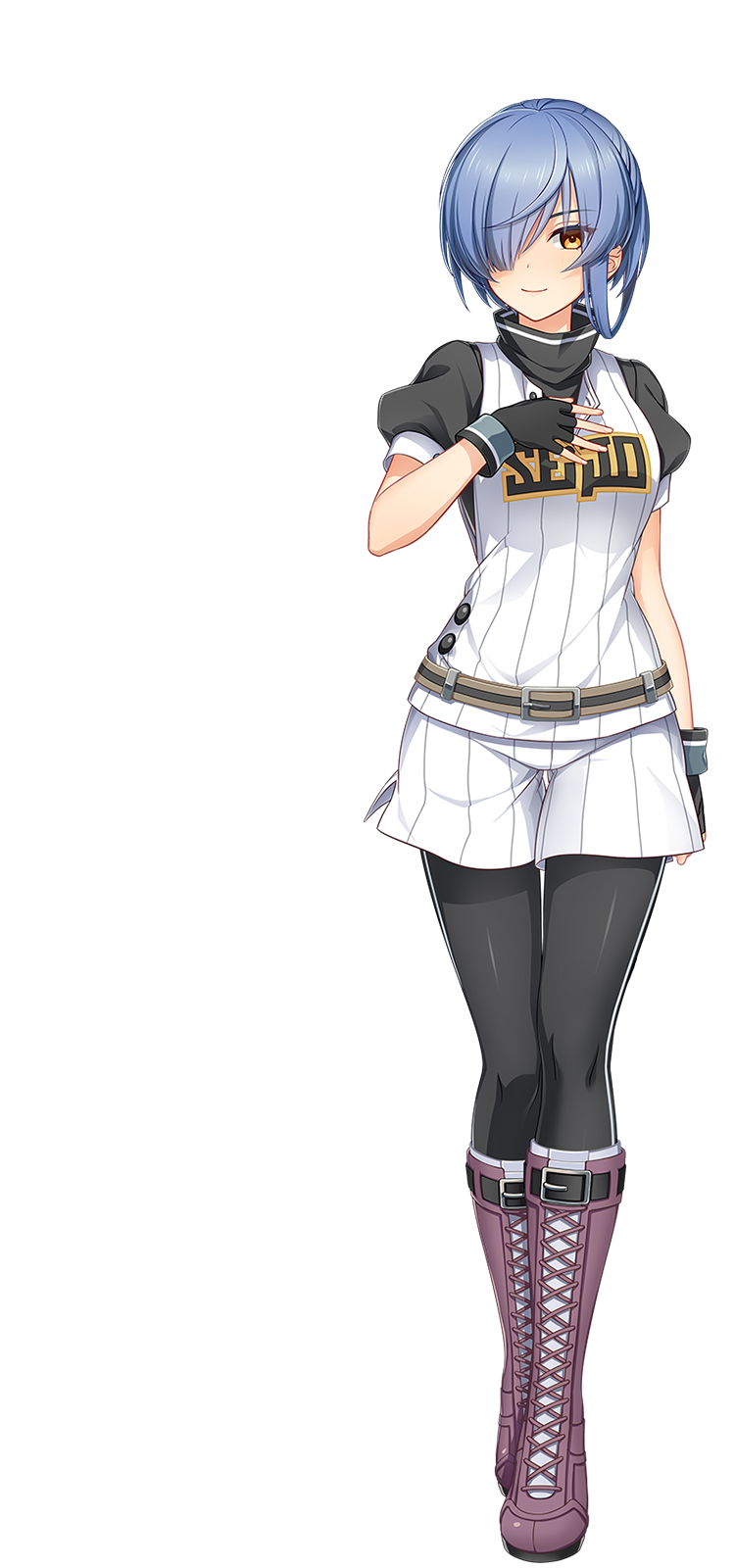 ユニフォーム姿の藤堂 たいら