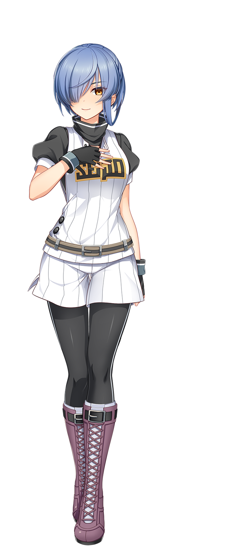 ユニフォーム姿の藤堂 たいら