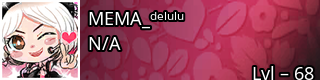 MEMA_ᵈᵉˡᵘˡᵘ Banner Avatar MEMA_ᵈᵉˡᵘˡᵘ Banner Avatar