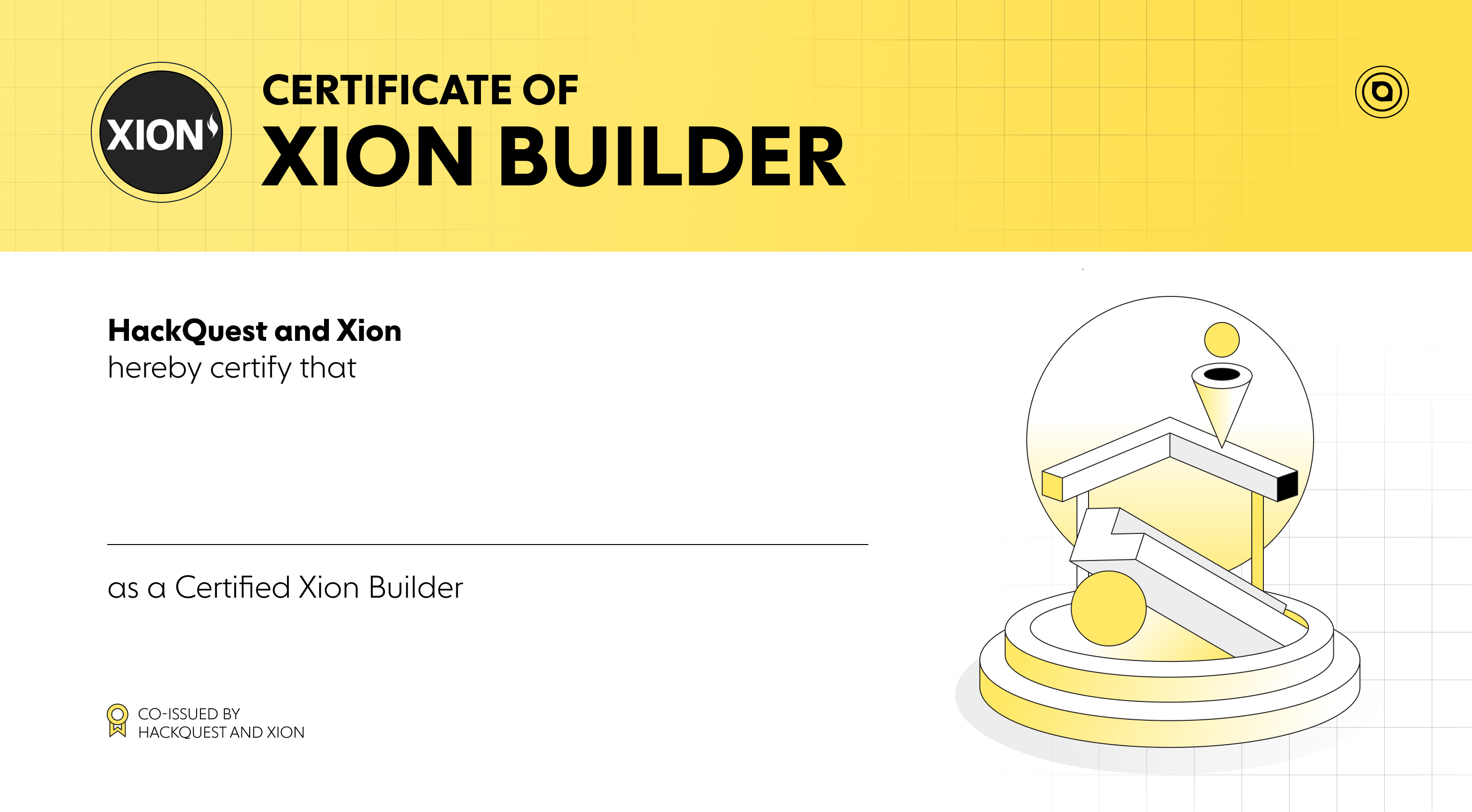Certified XION Builder