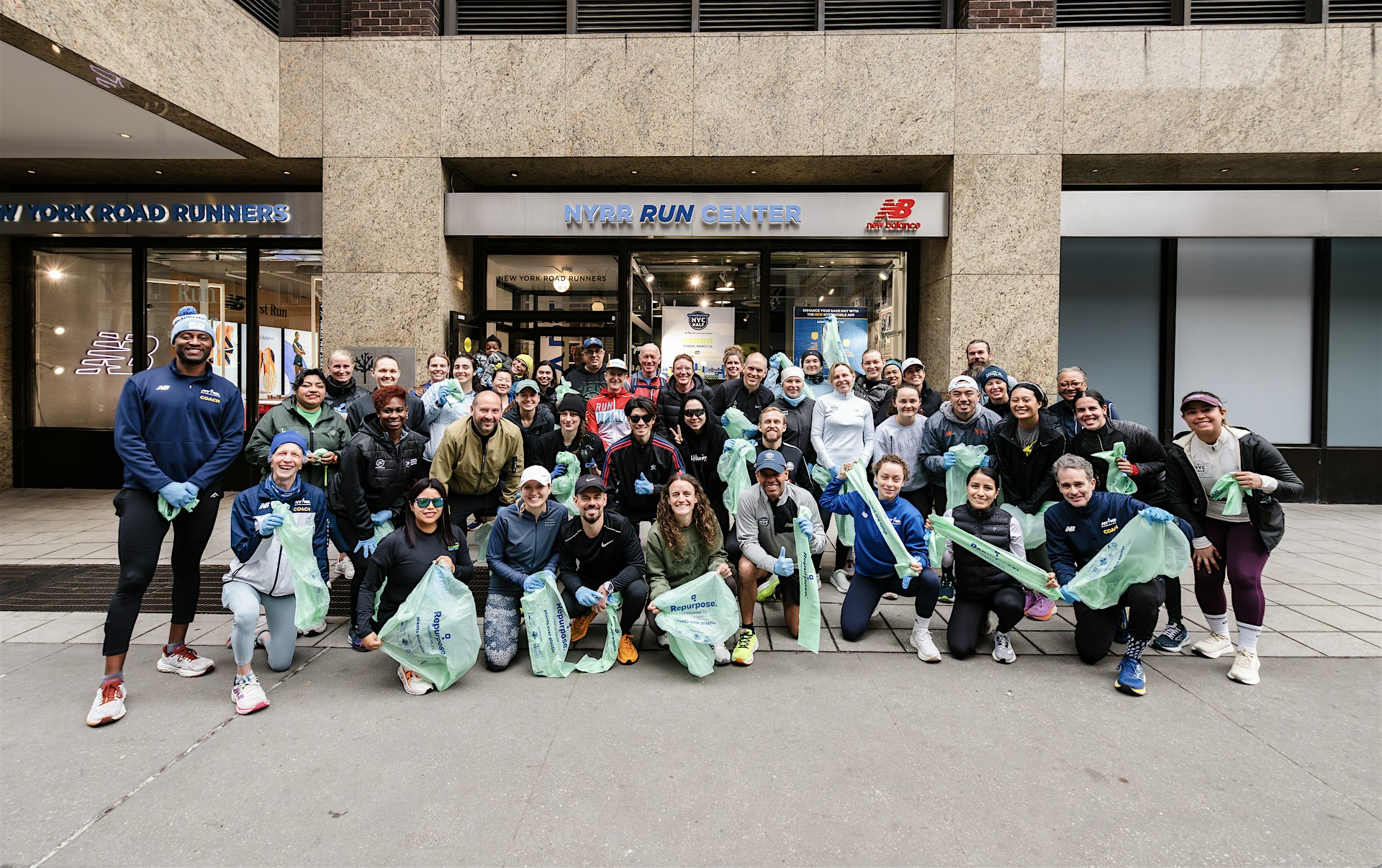 2025 TCS New York City Marathon Plogging ft. NYRR Team for Climate