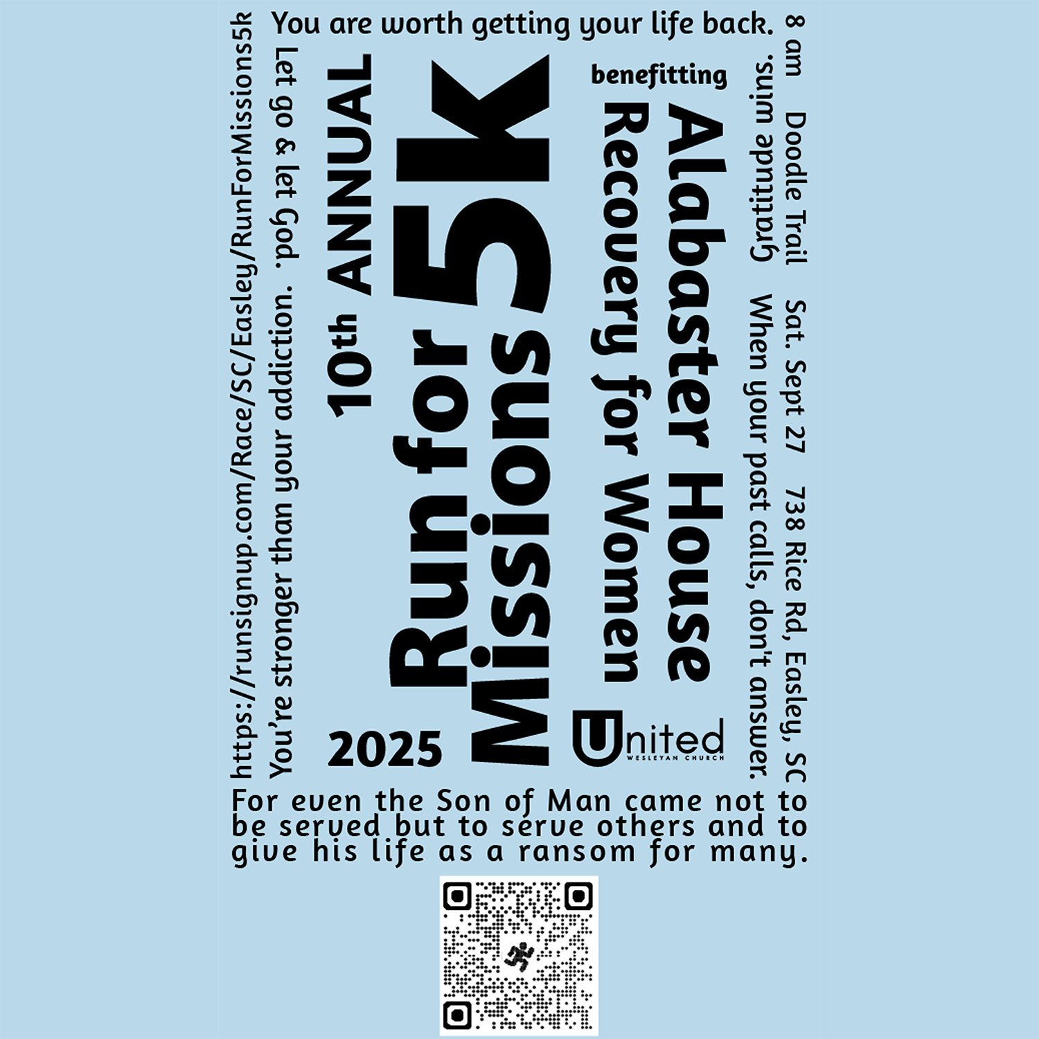 11th Annual Run For Missions 5k