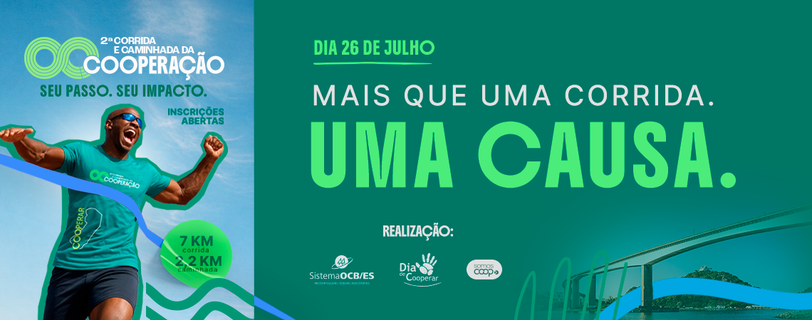 2ª CORRIDA E CAMINHADA DA COOPERAÇÃO