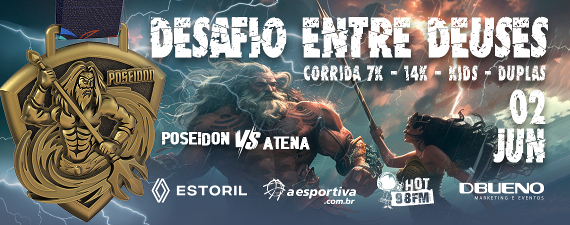 CORRIDA POSEIDON 7K, 14K E KIDS - 2024