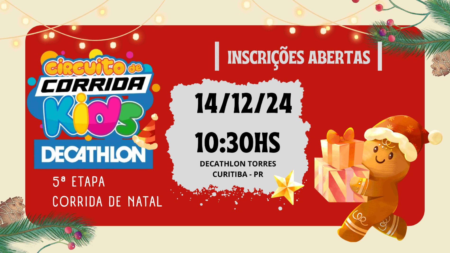 Corrida de Natal - 5ª Etapa Circuito de Corrida Kids Decathlon