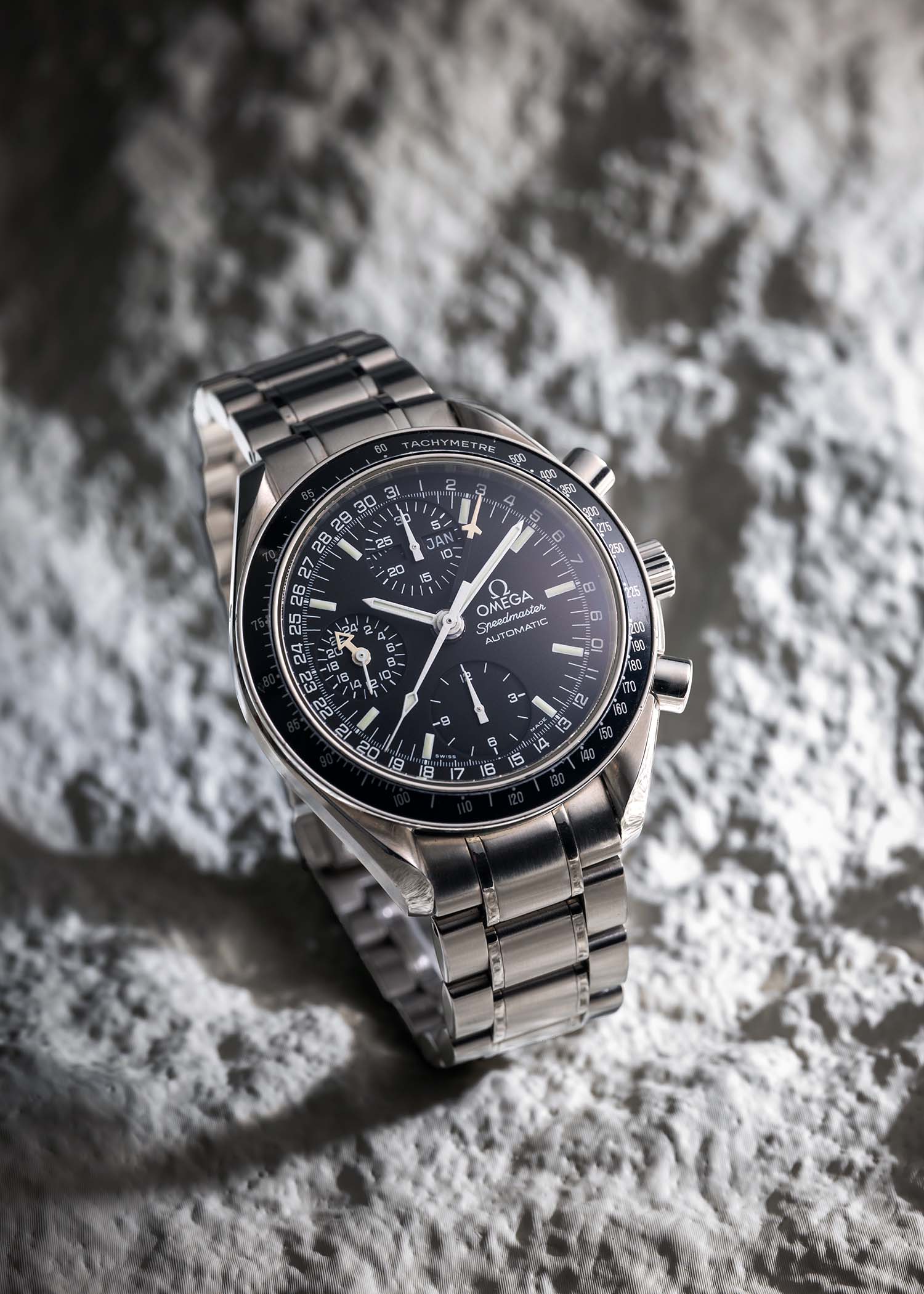 Omega Speedmaster Reduced Automatic Triple Calendar