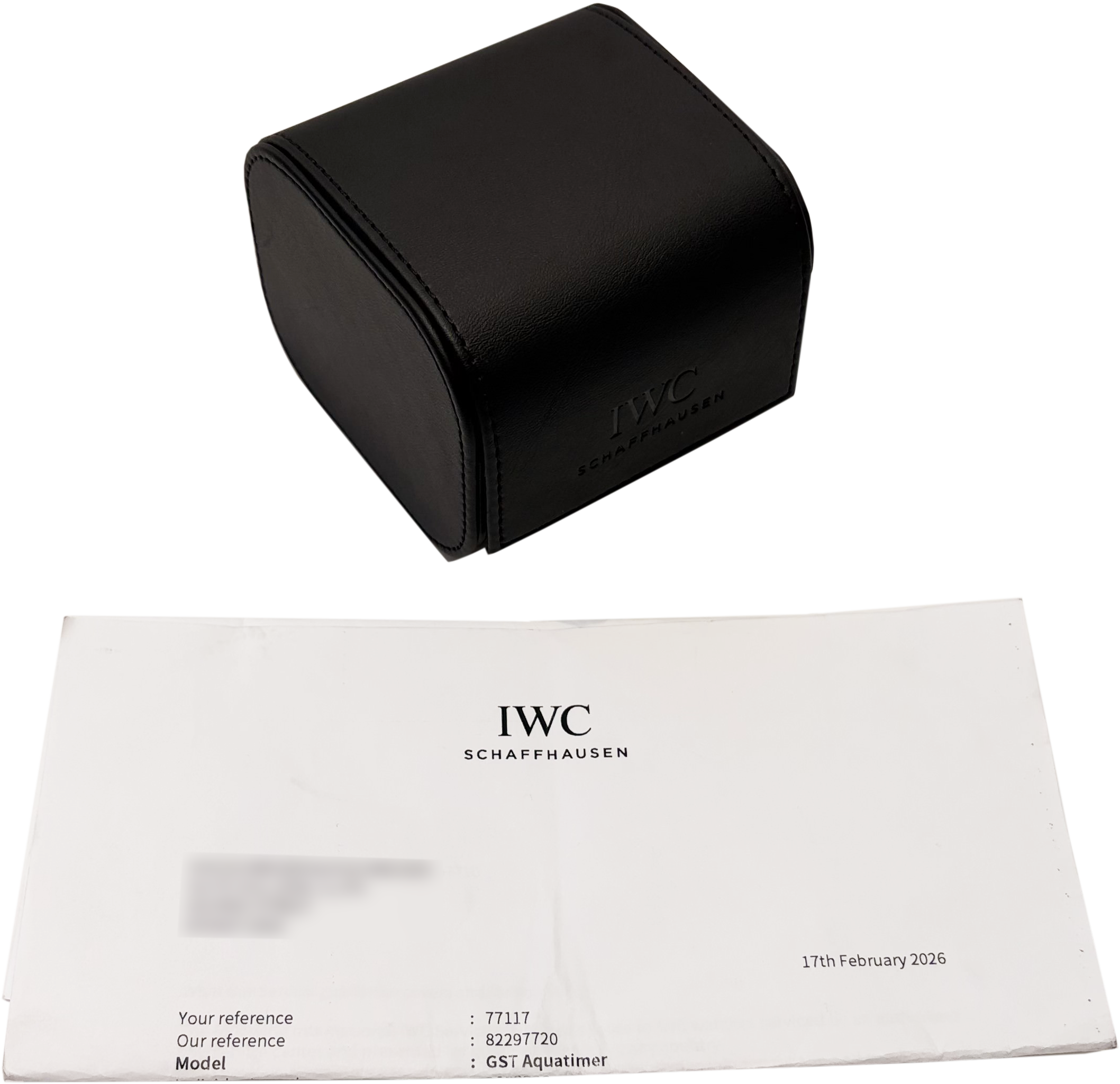 IWC Aquatimer Date 2000M Titanium (IWC Factory Serviced Feb 26) IW353601