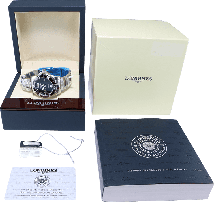 Longines HydroConquest Black L3.781.4.56.6